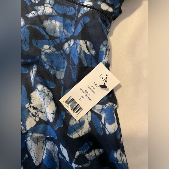 Joie Katya Short Sleeve Cotton Top in Size Large - NWT - 100% cotton - Picture 9 of 13